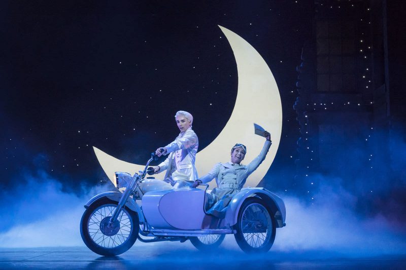 Matthew Bourne's Cinderella – Liam Mower as The Angel (Cinderella's Fairy Godfather) and Ashley Shaw as Cinderella