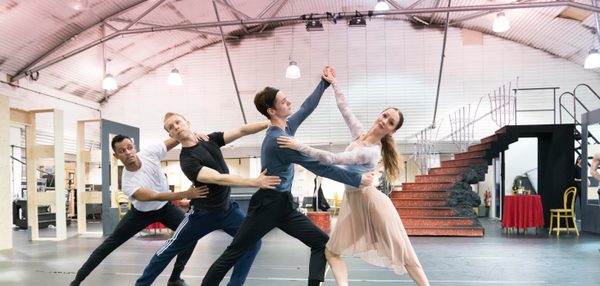 Matthew Bourne's Cinderella rehearsals