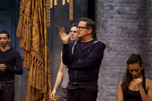 Matthew Bourne in The Red Shoes rehearsals