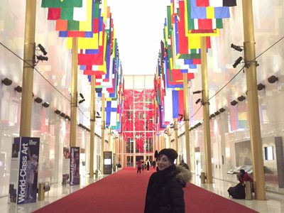 Sophia Hurdley in The Kennedy Center