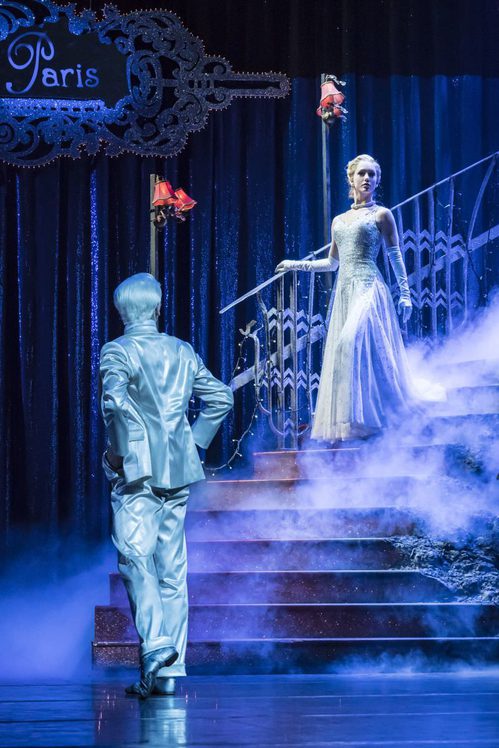 Matthew Bourne's Cinderella – Liam Mower as The Angel (Cinderella's Fairy Godfather) and Ashley Shaw as Cinderella