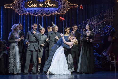 Matthew Bourne's Cinderella Andrew Monaghan as Harry, Ashley Shaw as Cinderella, and The Company
