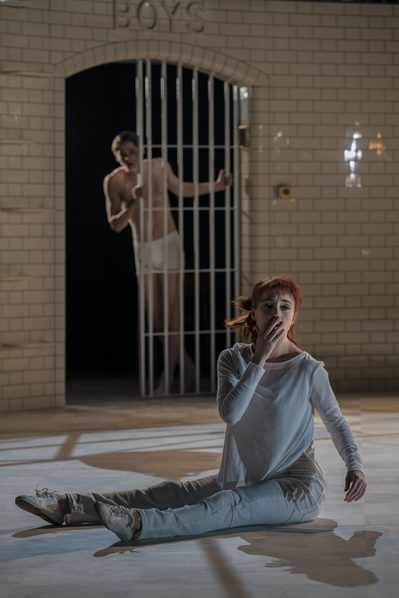 Juliet (Cordelia Braithwaite) and Romeo (Paris Fitzpatrick) - Capulet Company