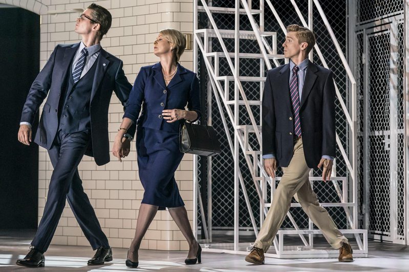 Senator Montague (Matt Petty), Brie Montague (Madelaine Brennan) and Romeo (Andrew Monaghan) - Montague Company