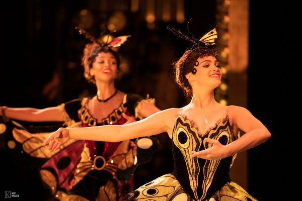 The Ballet Scene at An Opera House in Matthew Bourne's Swan Lake