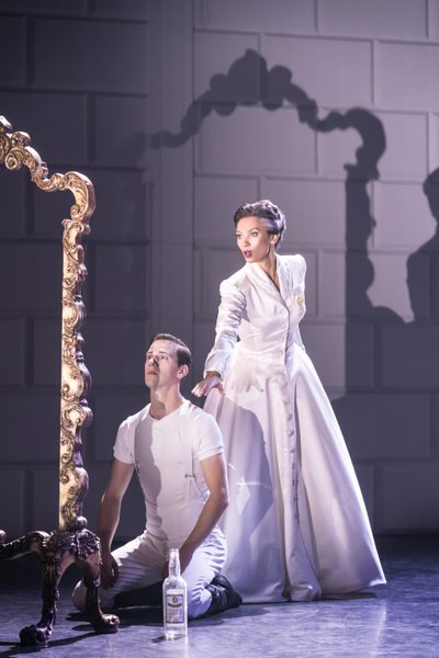 The Prince (Dominic North) & The Queen (Nicole Kabera) in Matthew Bourne's Swan Lake