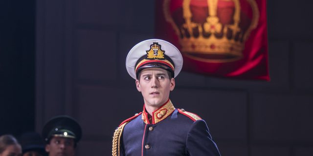The Prince (Dominic North) in Matthew Bourne's Swan Lake