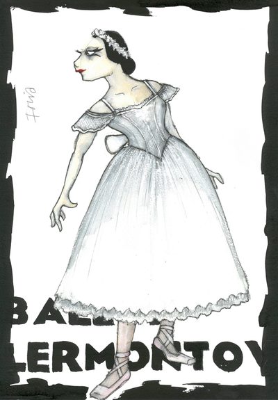 Irina Boronskaja Costume Design by Lez Brotherston