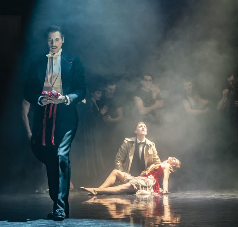 Boris Lermontov (Adam Cooper), Julian Craster (Stephen Murray) and Victoria Page (Cordelia Braithwaite) - The Red Shoes