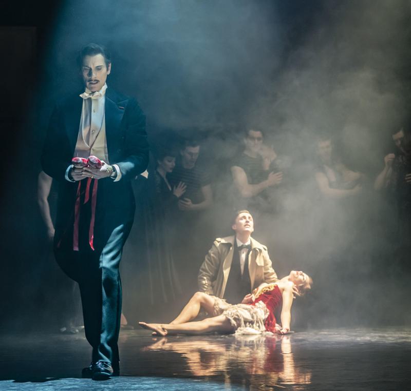 Boris Lermontov (Adam Cooper), Julian Craster (Stephen Murray) and Victoria Page (Cordelia Braithwaite) - The Red Shoes