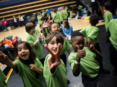 William Patten 'Dancers in Residence' Performance - Year 1 in their holding space.jpg