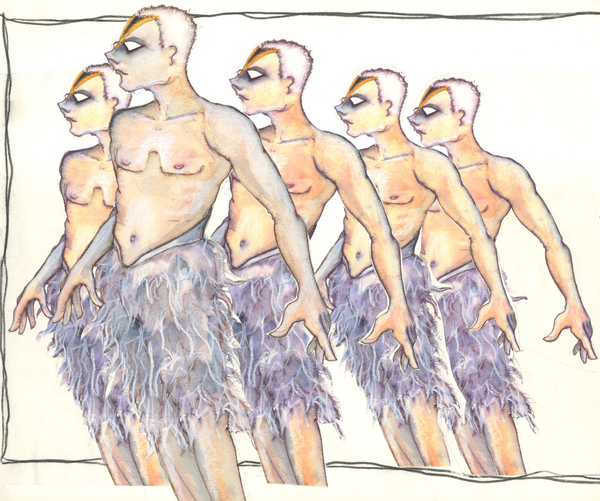 The Swans costume design