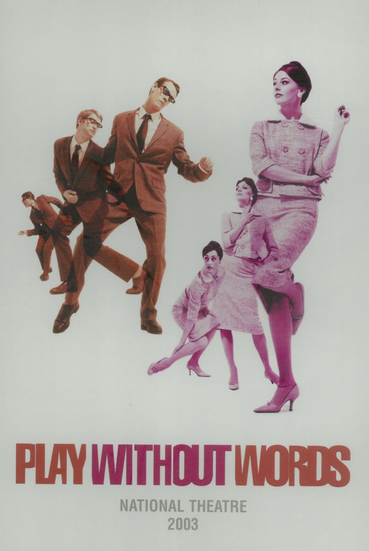 Play Without Words National Theatre Poster from 2003