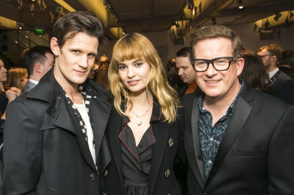 Matt Smith (Actor) with Lily James (Actress) and Matthew Bourne