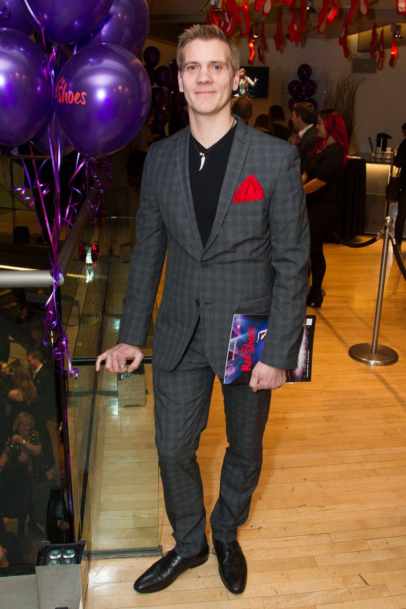 Adam Cooper (Original Swan/Stranger in Matthew Bourne's Swan Lake) at The Red Shoes Gala performance