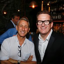 Adam Shankman with Matthew Bourne